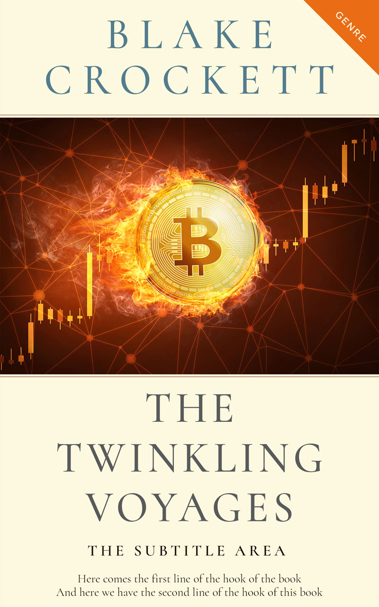 2D view of Coconut Cream #6337 - Premade Business Book Cover