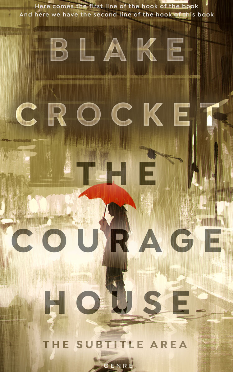 2D view of Barley Corn #6363 - Premade Mystery & Thriller & Suspense Book Cover