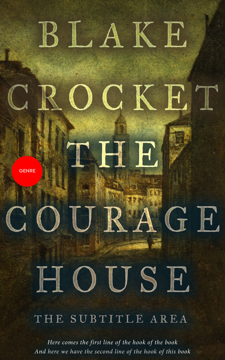 2D view of Birch #6371 - Premade Historical Book Cover