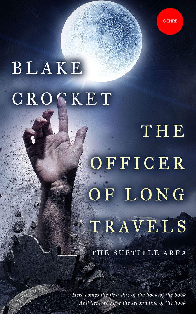 2D view of Mirage #6377 - Premade Apocalyptica Book Cover | BookCoverZone