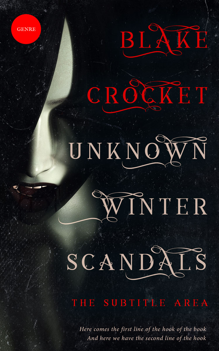 2D view of Premade Horror Book Cover - Bunker