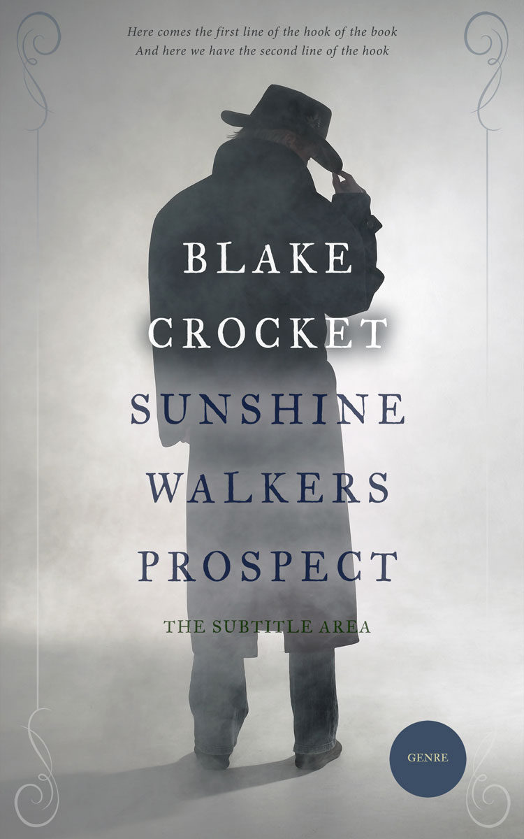 2D view of Gray Nickel #6411 - Premade Mystery & Thriller & Suspense Book Cover