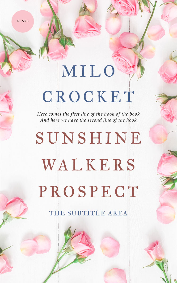 2D view of Dawn Pink #6429 - Premade Romance Book Cover | BookCoverZone