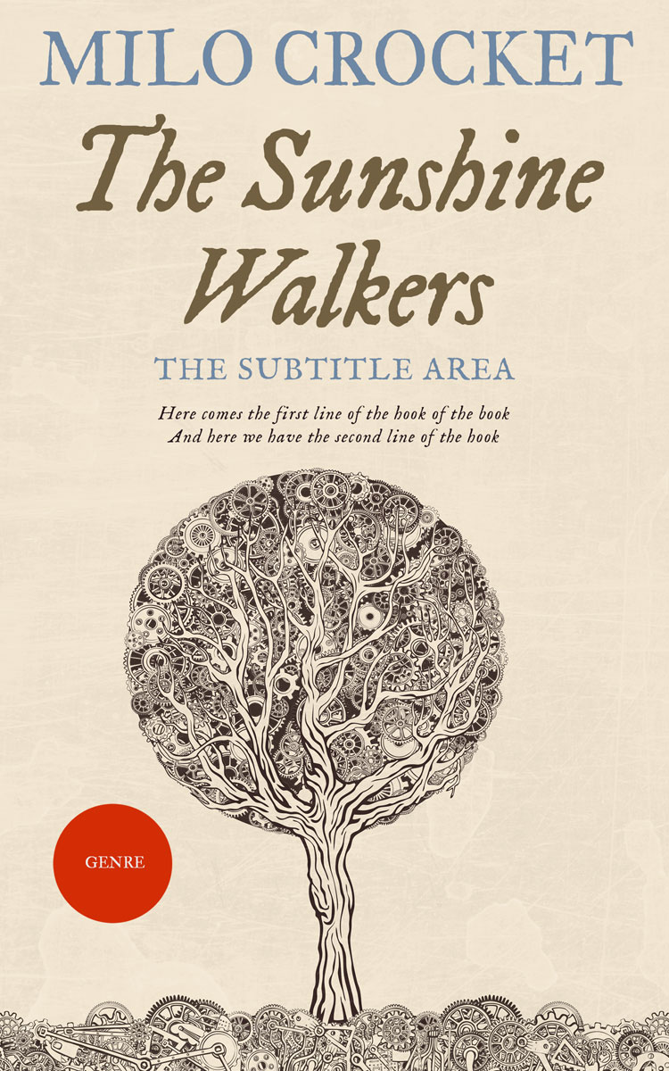 2D view of Premade Poetry Book Cover - Aths Special