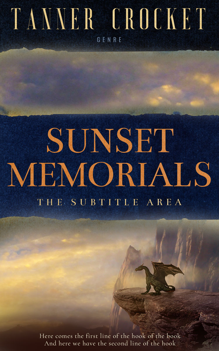 2D view of Ebony Clay #6451 - Premade Fantasy Book Cover