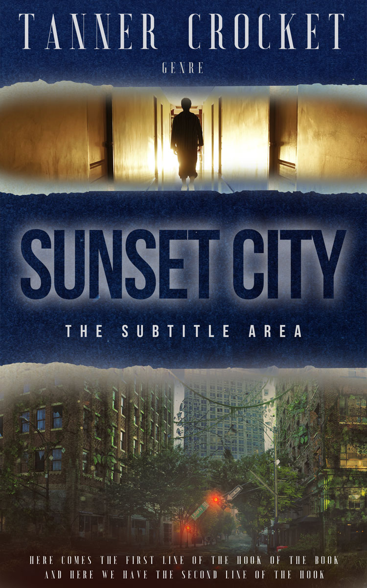 2D view of Premade Mystery & Thriller & Suspense Book Cover - Tuna