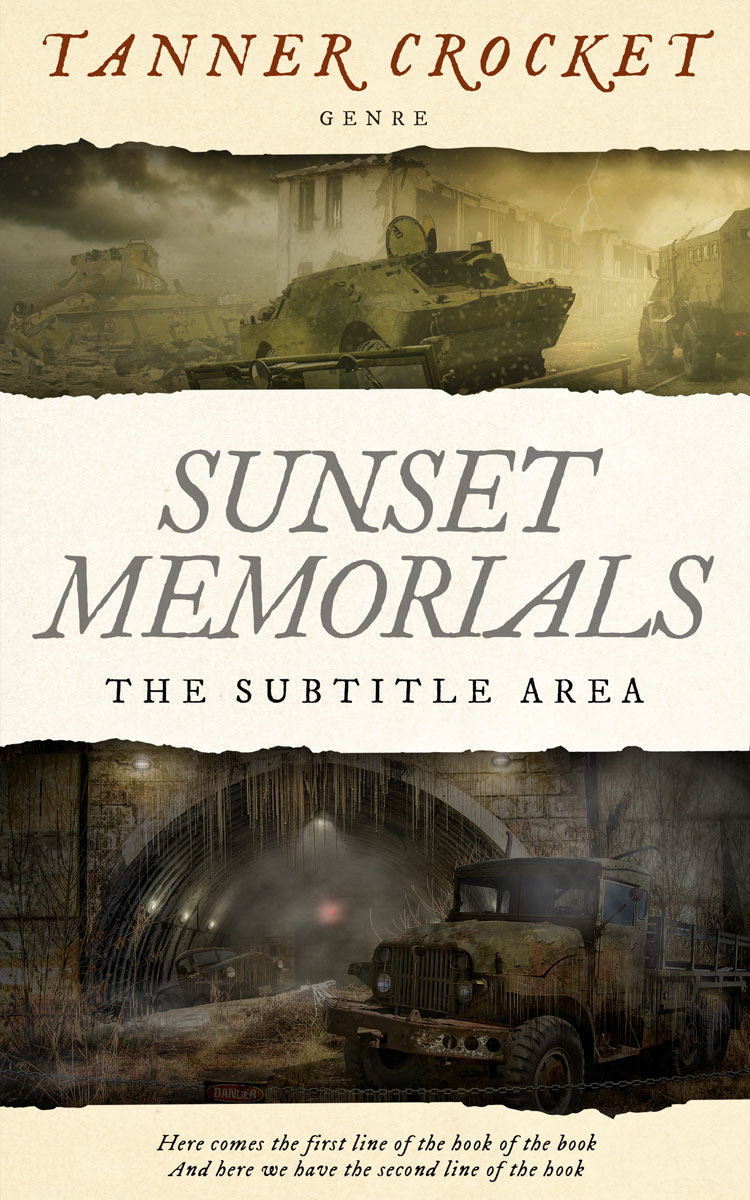 2D view of Zeus #6457 - Premade Apocalyptica Book Cover