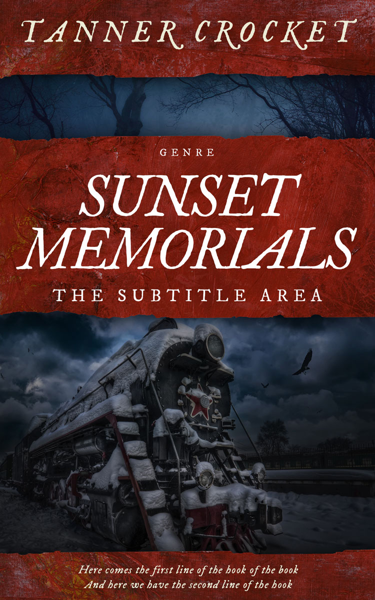 2D view of Premade Mystery & Thriller & Suspense Book Cover - Jon