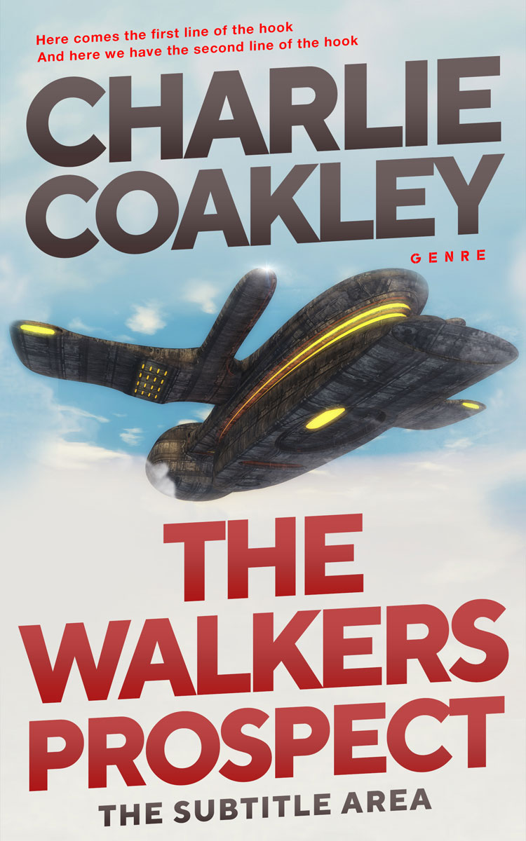 2D view of Congo Brown #6480 - Premade Science Fiction Book Cover