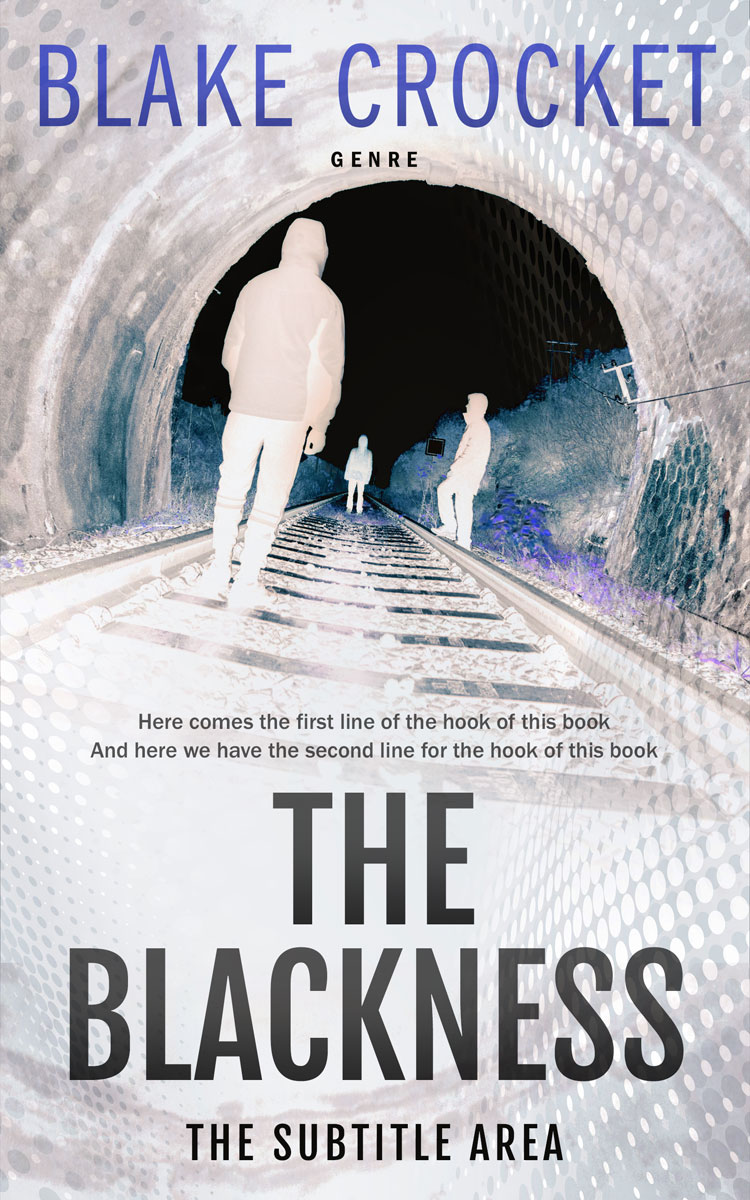 2D view of Premade Mystery & Thriller & Suspense Book Cover - Bon Jour