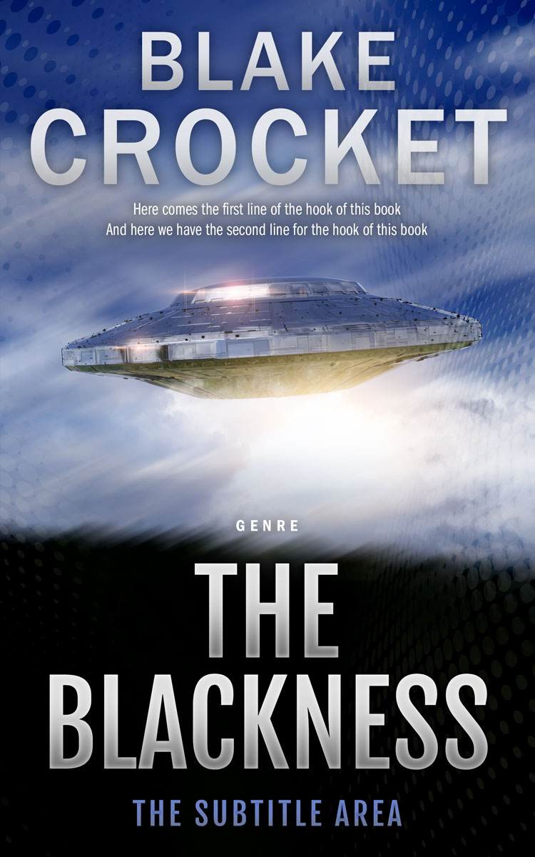 2D view of Waikawa Gray #6505 - Premade Science Fiction Book Cover