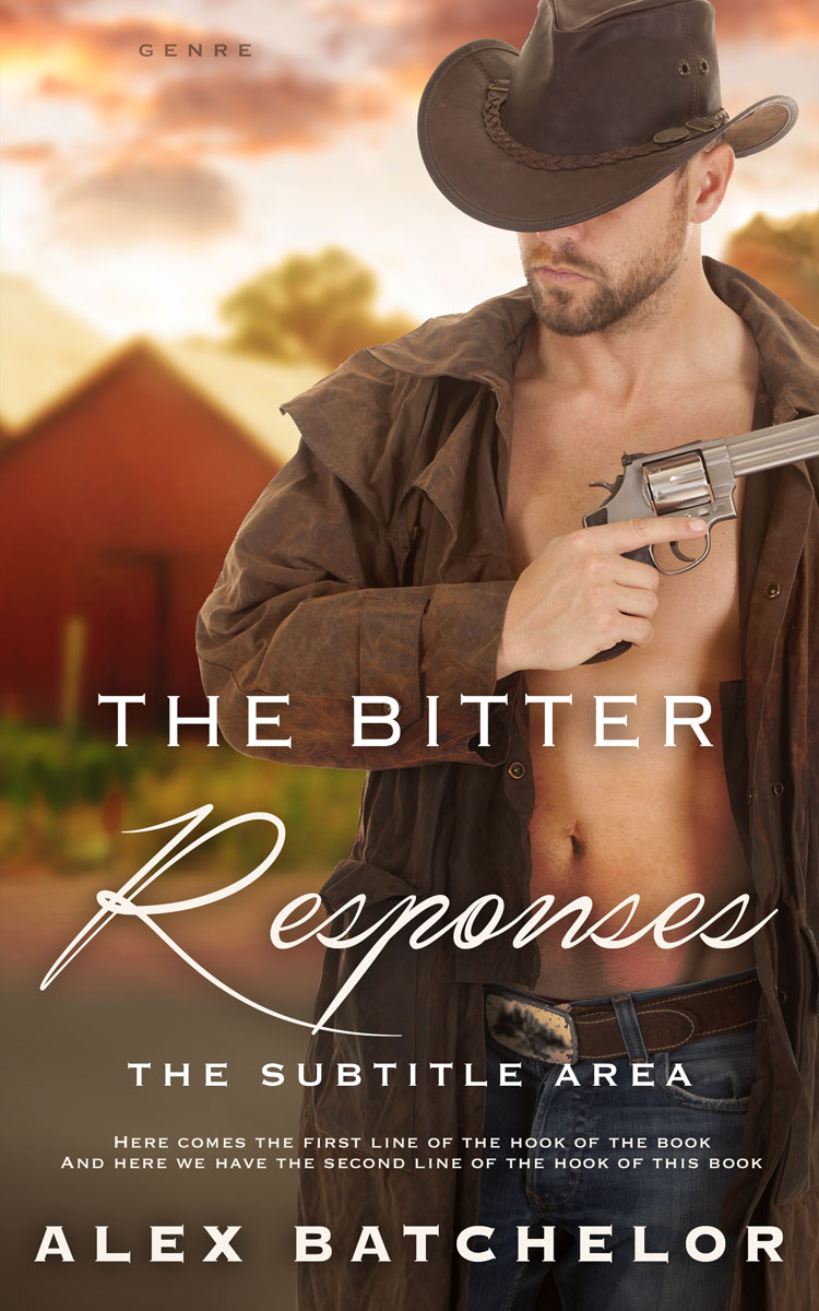 2D view of Saddle #6520 - Premade Romance Book Cover