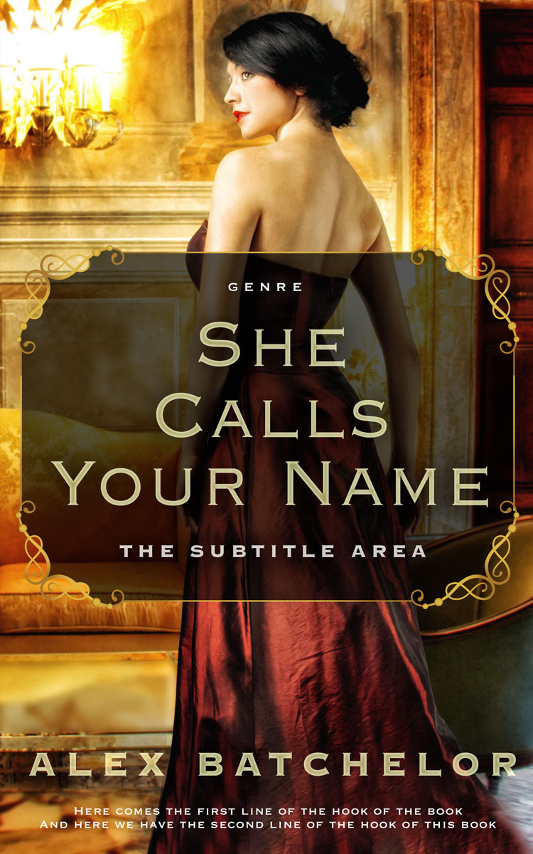 2D view of Di Serria #6526 - Premade Historical Book Cover