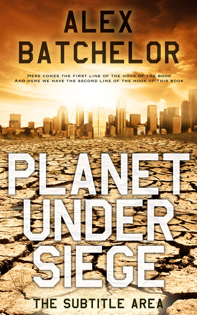 2D view of Premade Apocalyptica Book Cover - Sidecar