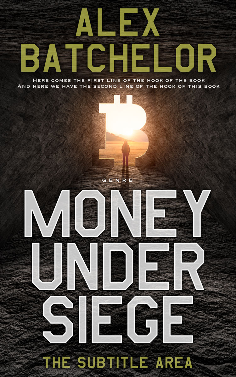 2D view of Premade Business Book Cover - Zeus