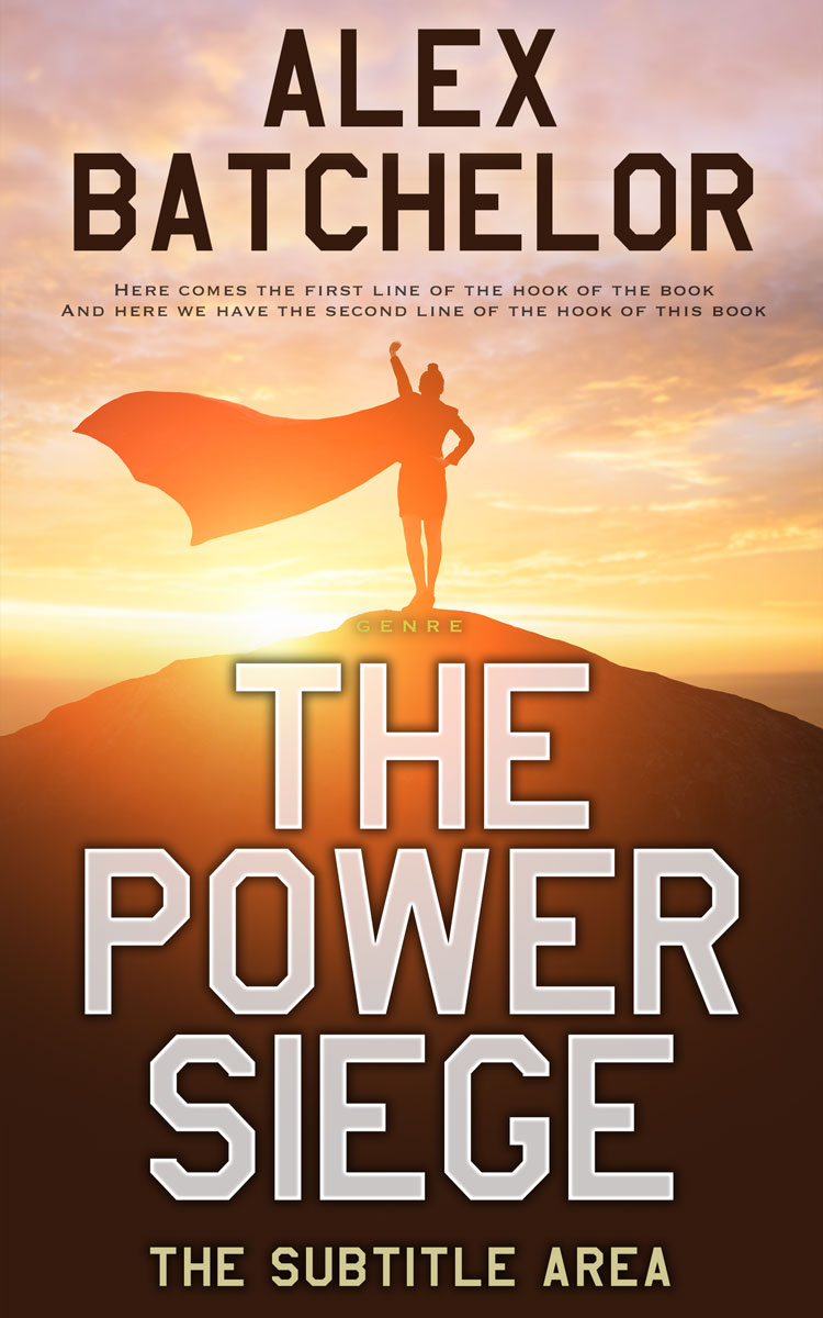 2D view of Deep Oak #6540 - Premade Self-Improvement & Self-Help Book Cover