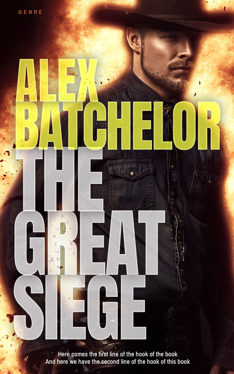 2D view of Gondola #6579 - Premade Action & Adventure Book Cover