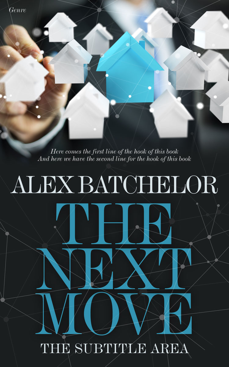 2D view of Quill Gray #6611 - Premade Self-Improvement & Self-Help Book Cover