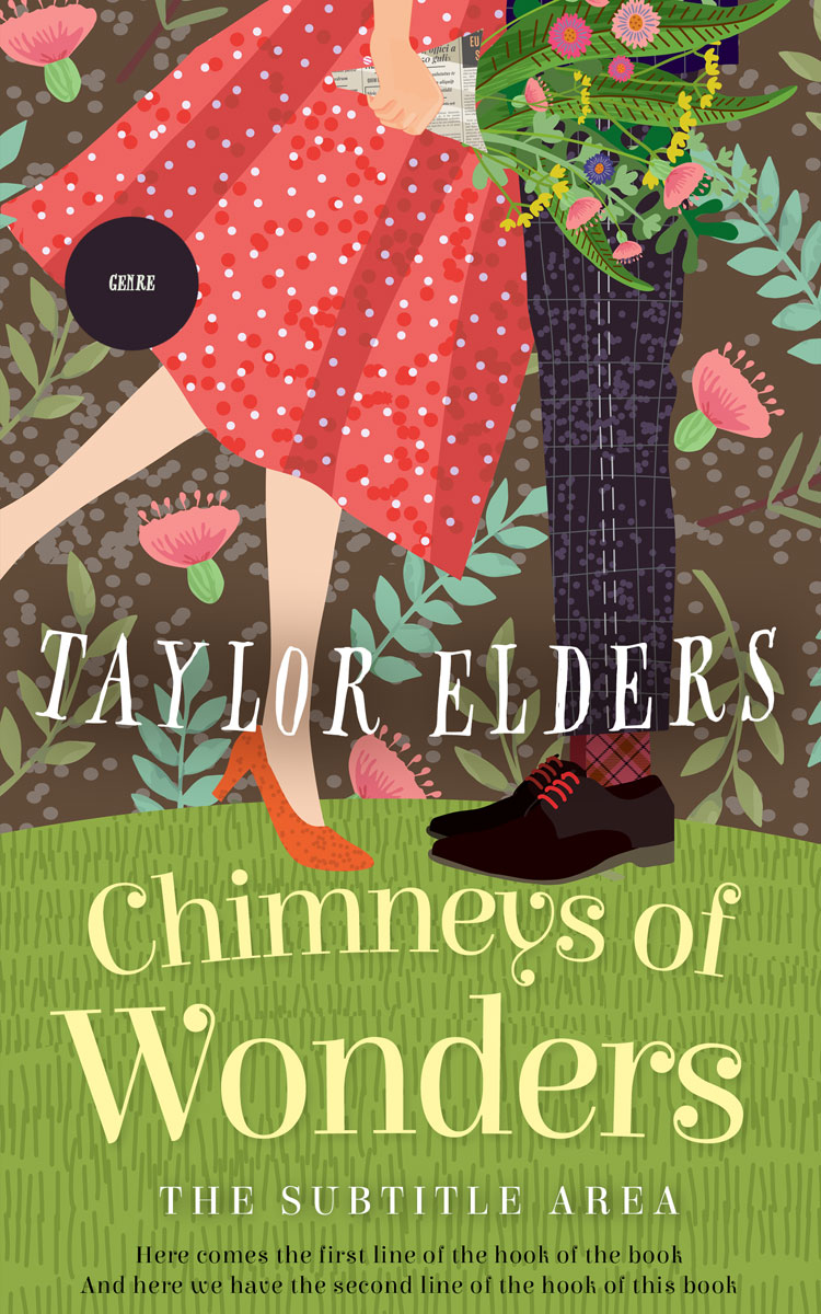 2D view of Premade Romance Book Cover - Sycamore