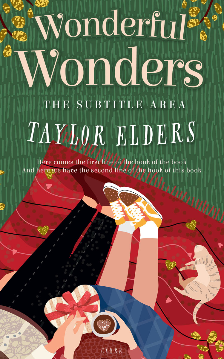 2D view of New York Pink #6629 - Premade Romance Book Cover