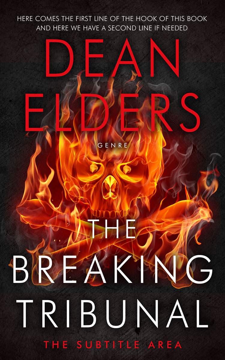 2D view of Piper #6663 - Premade Horror Book Cover