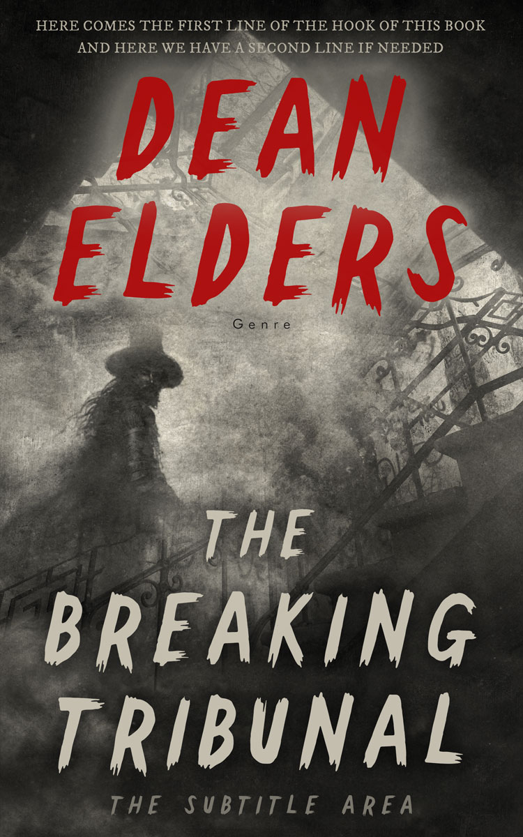 2D view of Tuatara #6667 - Premade Horror Book Cover