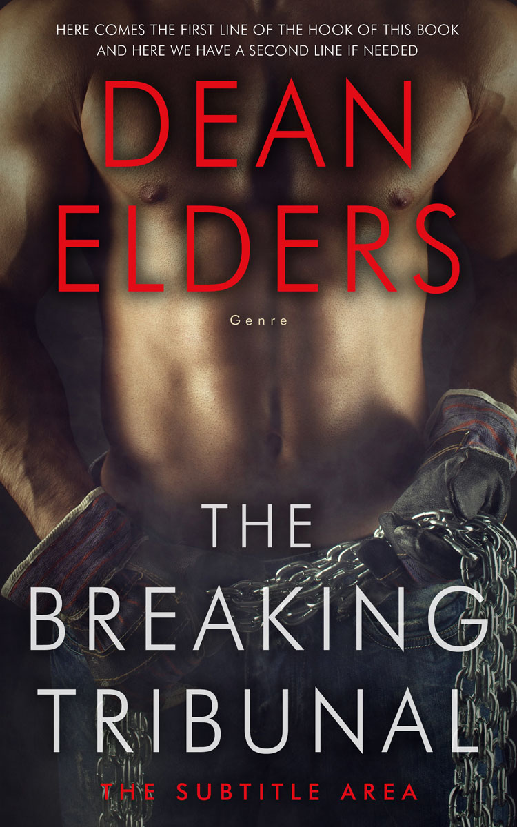 2D view of Premade Erotica Book Cover - Thunder