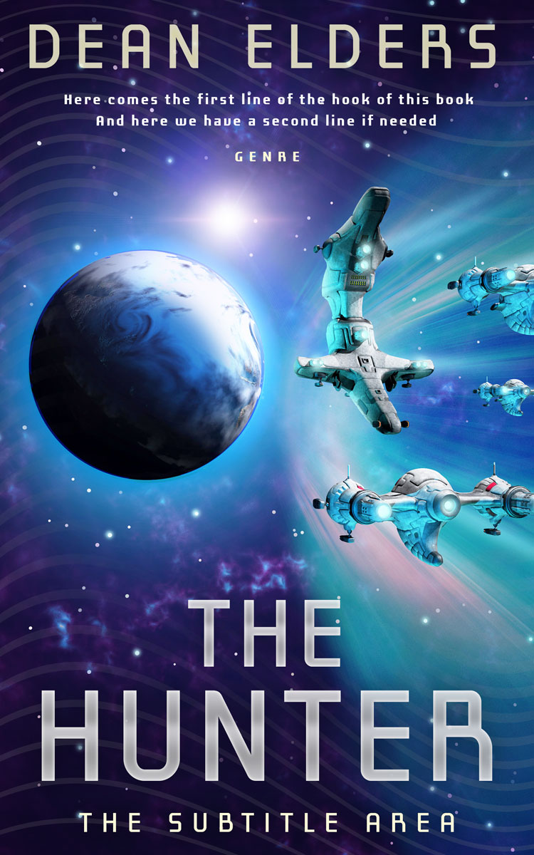 2D view of Cloud Burst #6707 - Premade Science Fiction Book Cover