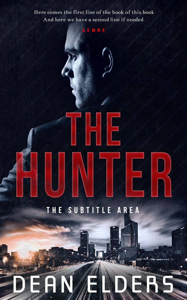 2D view of Premade Mystery & Thriller & Suspense Book Cover - Brandy Rose