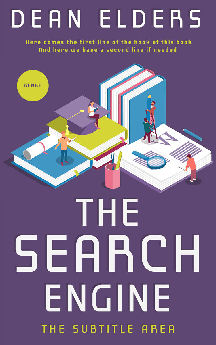 2D view of Mulled Wine #6718 - Premade Abstract Book Cover