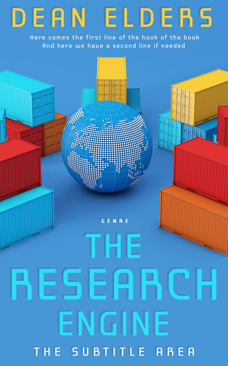 2D view of Premade Business Book Cover - Shakespeare