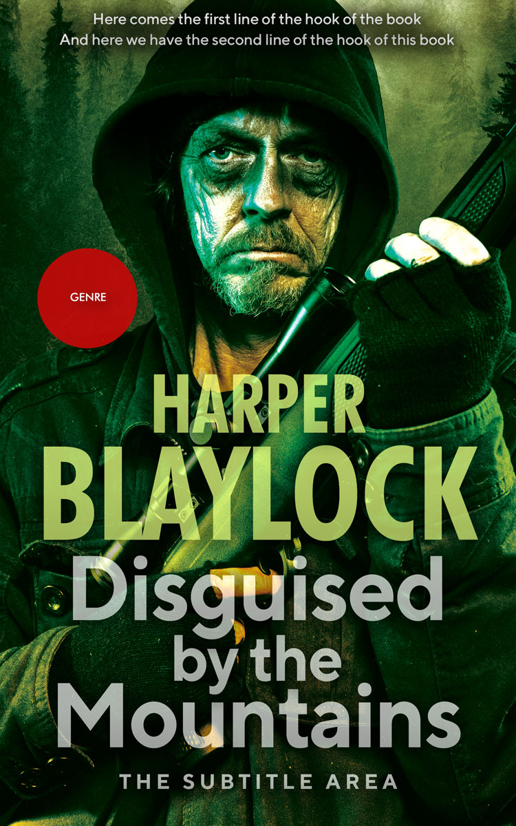 2D view of Green Smoke #6742 - Premade Mystery & Thriller & Suspense Book Cover