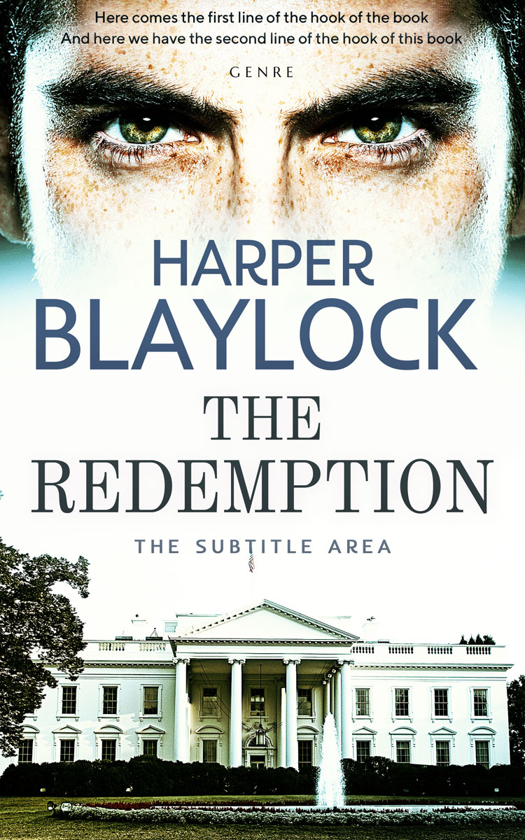 2D view of Green White #6746 - Premade Mystery & Thriller & Suspense Book Cover