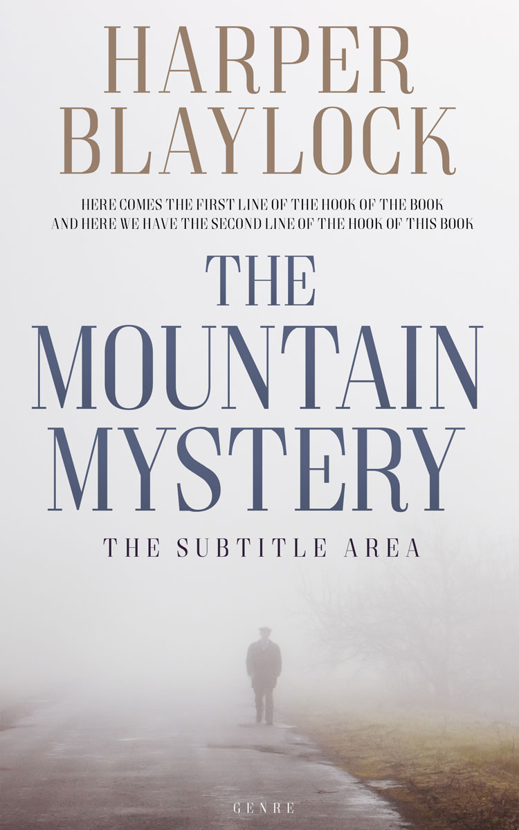 2D view of Premade Mystery & Thriller & Suspense Book Cover - Bon Jour