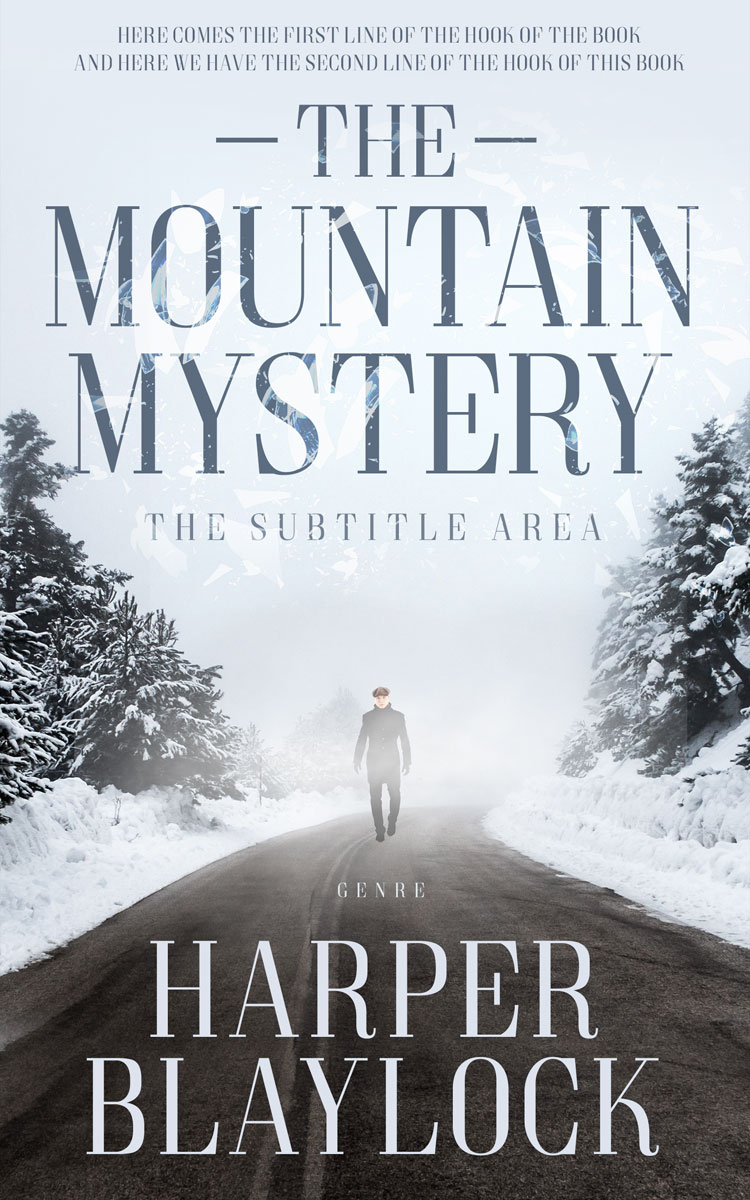 2D view of Premade Mystery & Thriller & Suspense Book Cover - Tundora