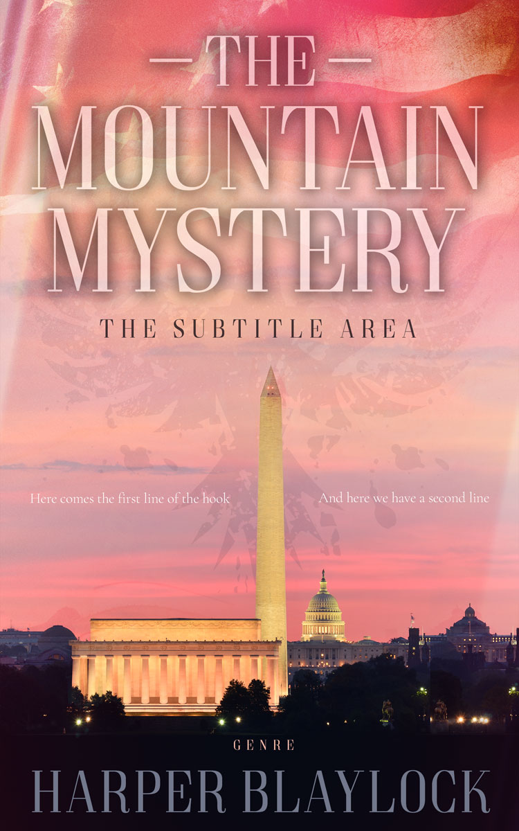 2D view of Petite Orchid #6792 - Premade Mystery & Thriller & Suspense Book Cover