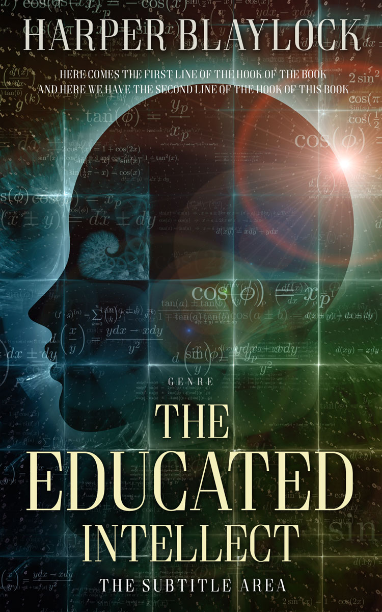 2D view of Premade Education Book Cover - Heavy Metal