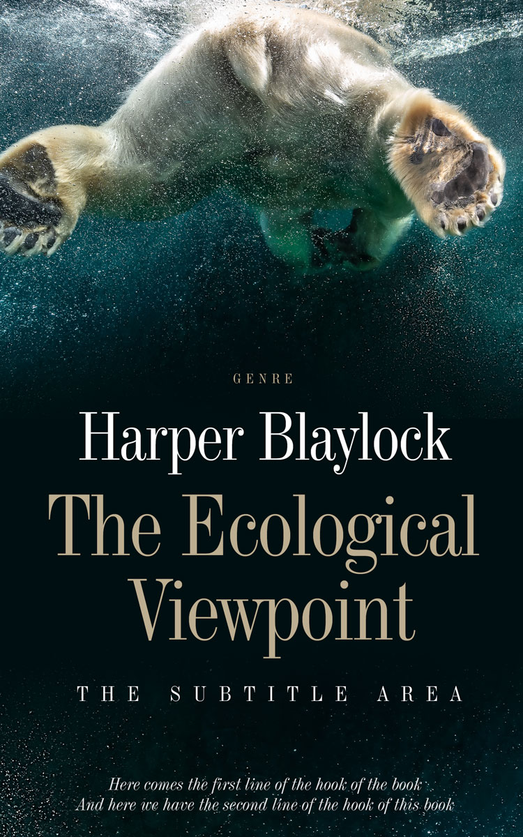 2D view of Tea #6810 - Premade Action & Adventure Book Cover