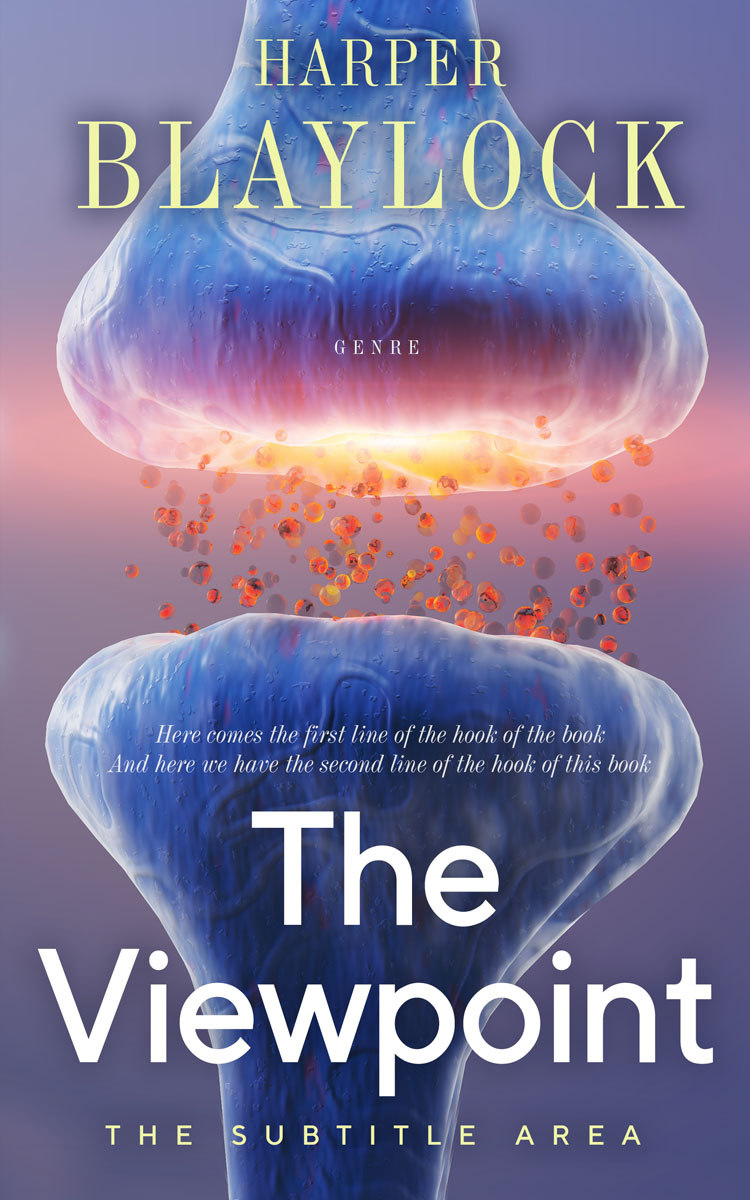 2D view of Kimberly #6813 - Premade Science & Nature Book Cover