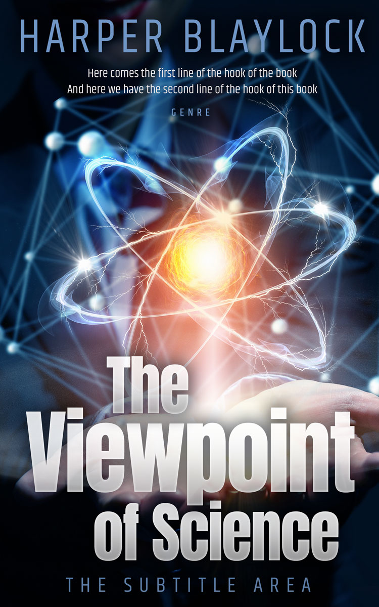 2D view of Wafer #6820 - Premade Science & Nature Book Cover