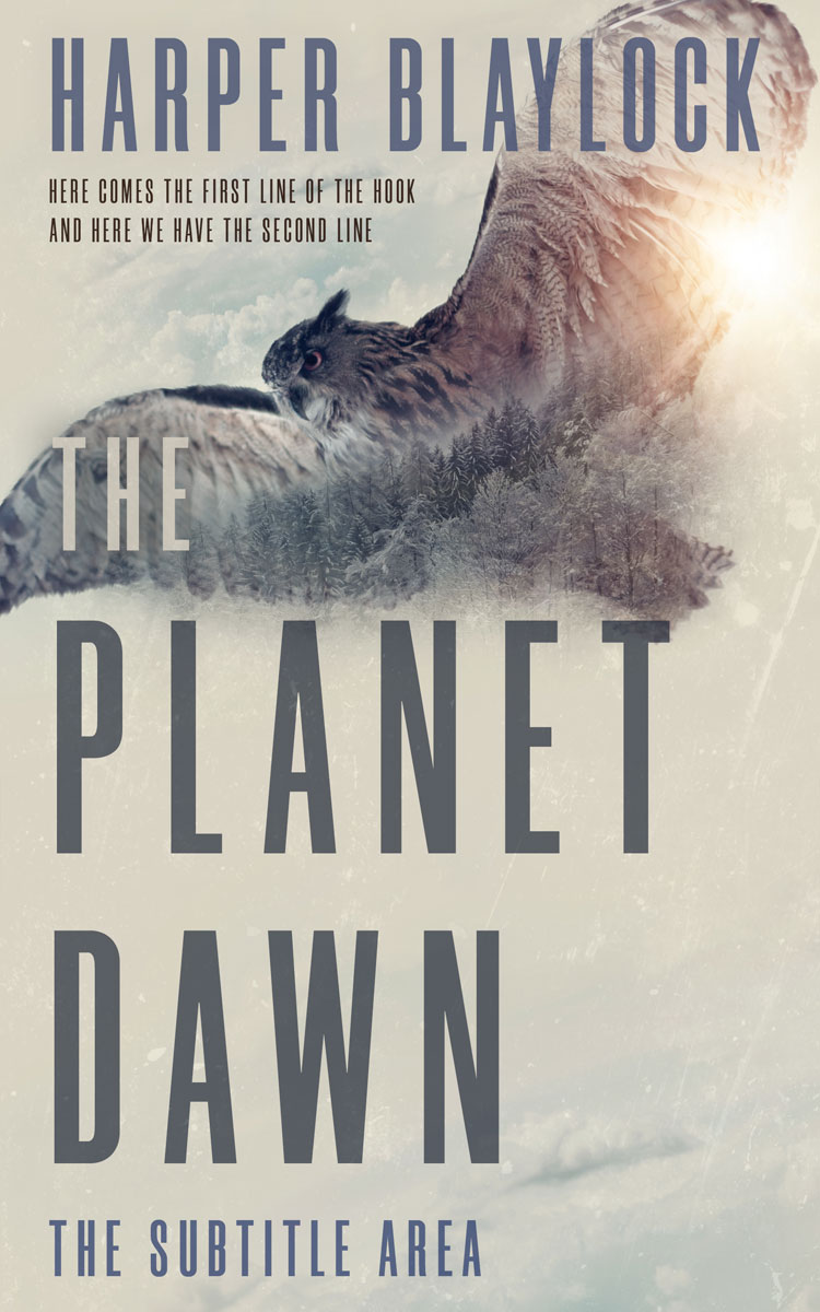 2D view of Swirl #6859 - Premade Mystery & Thriller & Suspense Book Cover