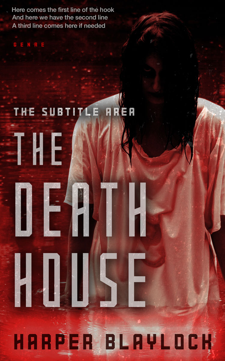 2D view of Coffee Bean #6865 - Premade Horror Book Cover