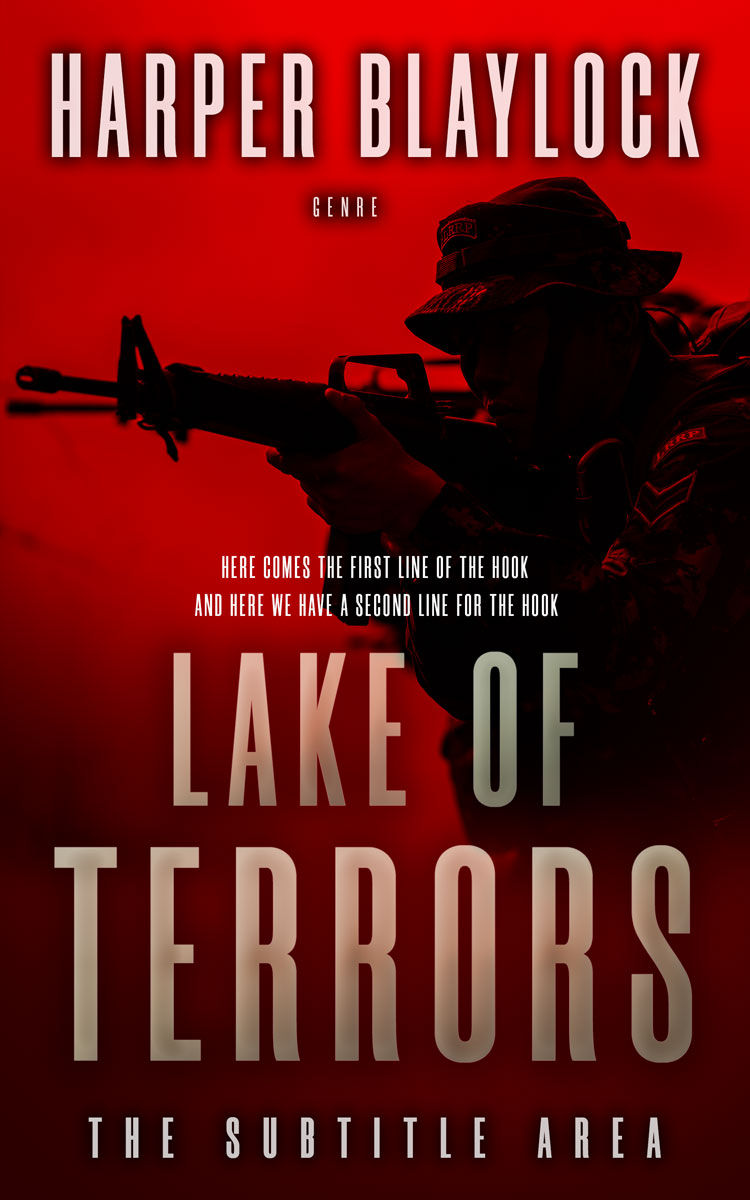 2D view of Persian Red #6910 - Premade Mystery & Thriller & Suspense Book Cover | BookCoverZone