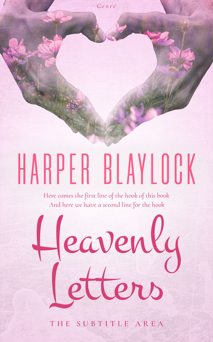 2D view of Amour #6924 - Premade Romance Book Cover