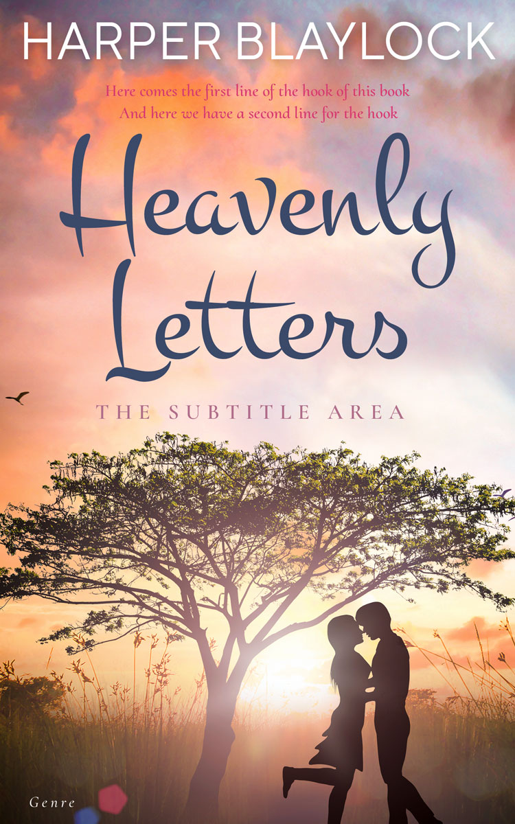 2D view of Tan #6927 - Premade Romance Book Cover