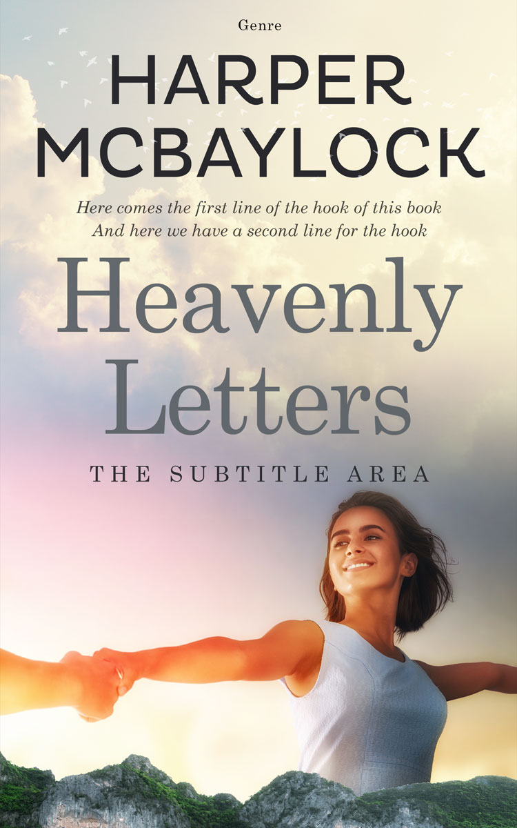 2D view of Premade Romance Book Cover - Pearl Bush