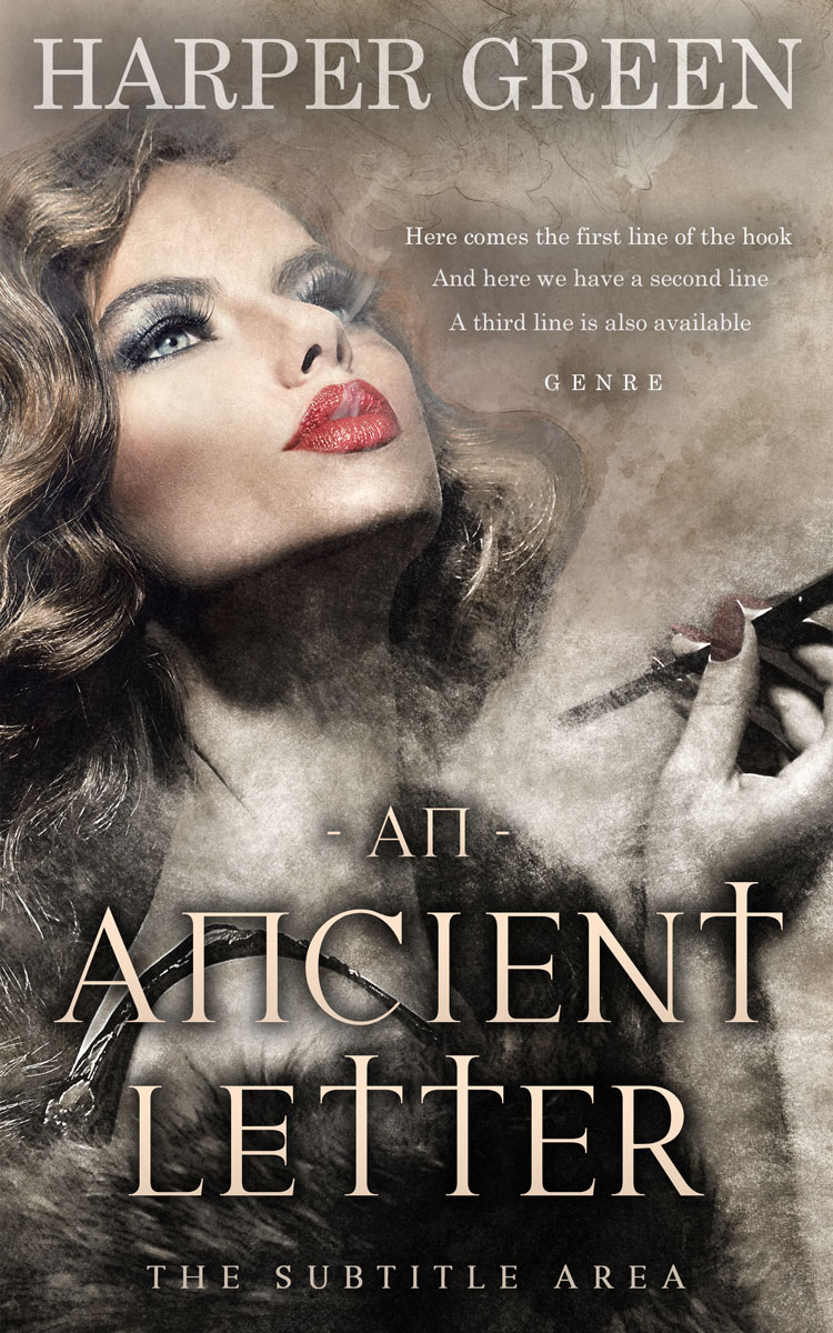 2D view of Sandstone #6961 - Premade Historical Book Cover