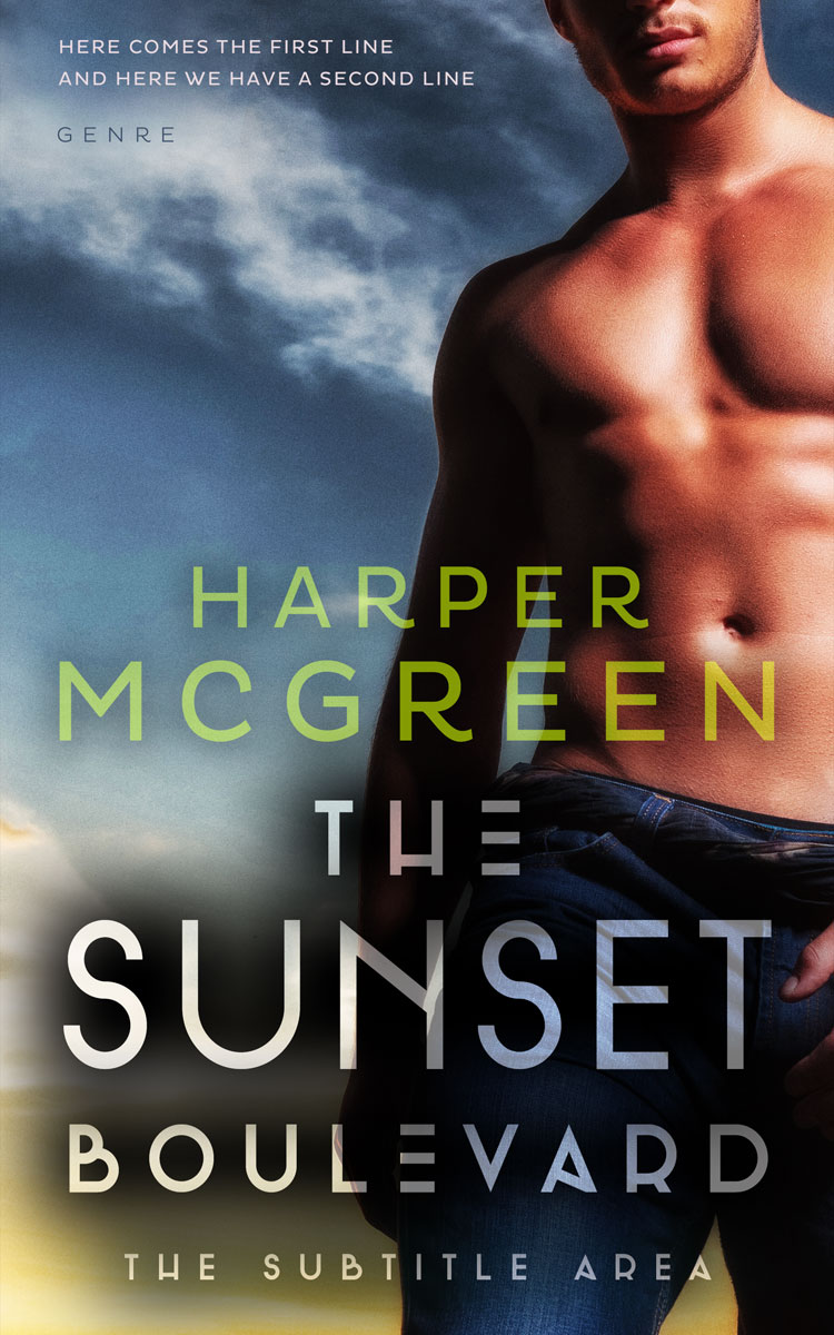 2D view of Charade #6971 - Premade Erotica Book Cover