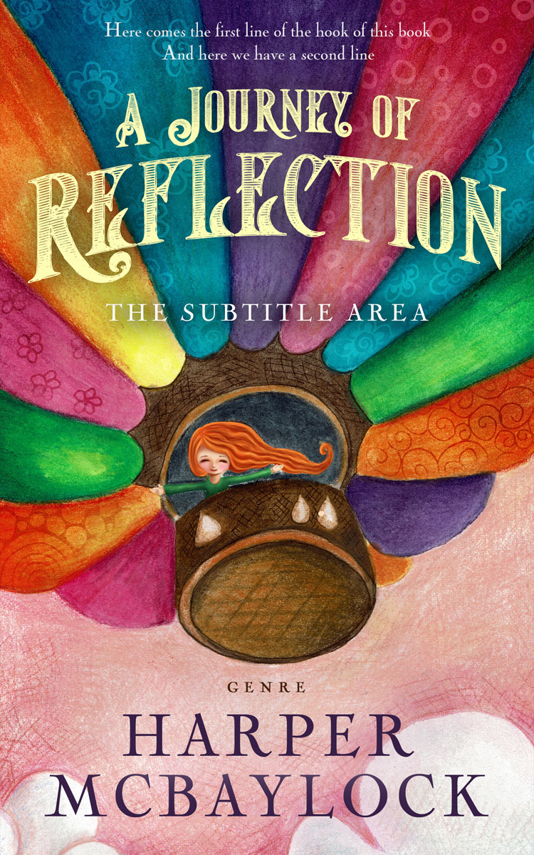 2D view of Blue Dianne #7000 - Premade Fantasy Book Cover