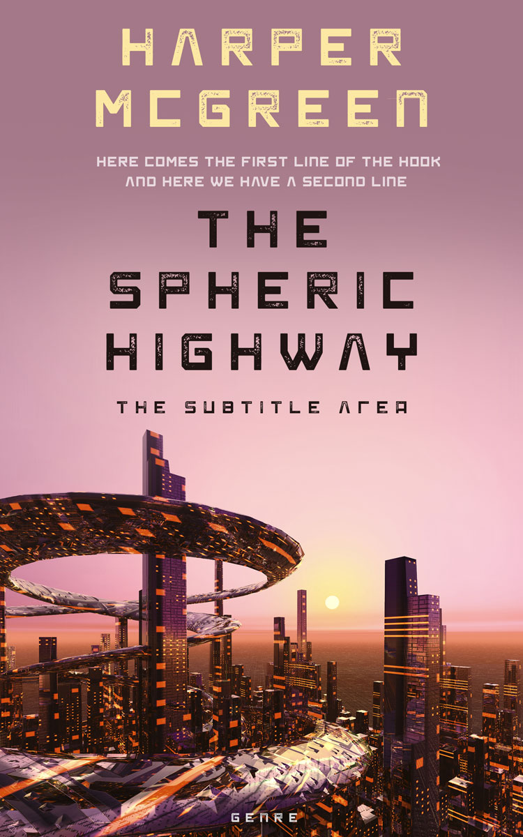 2D view of Oriental Pink #7010 - Premade Apocalyptica Book Cover